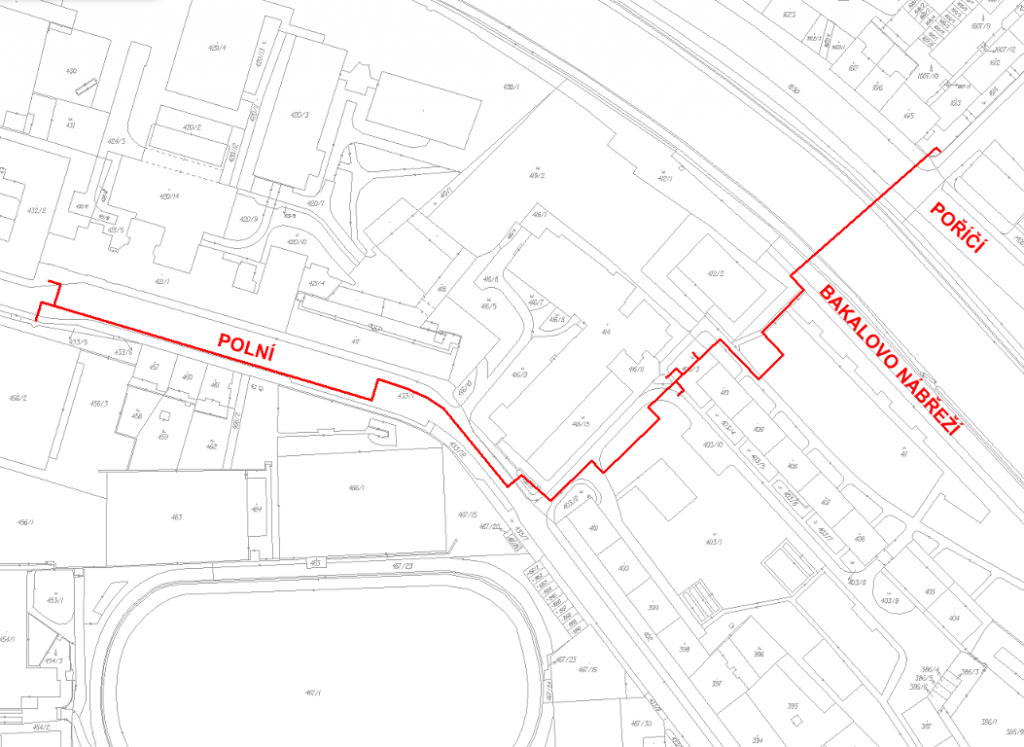 Traffic Restrictions To Begin On Thursday on Poříčí, Replacement of Pipes Will Restrict Traffic Until March At Least Traffic Restrictions To Begin On Thursday on Poříčí, Replacement of Pipes Will Restrict Traffic Until March At Least