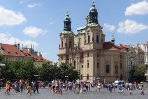 Statues of Three Apostles of Prague Astronomical Clock Await Repair Following Vandal Attack