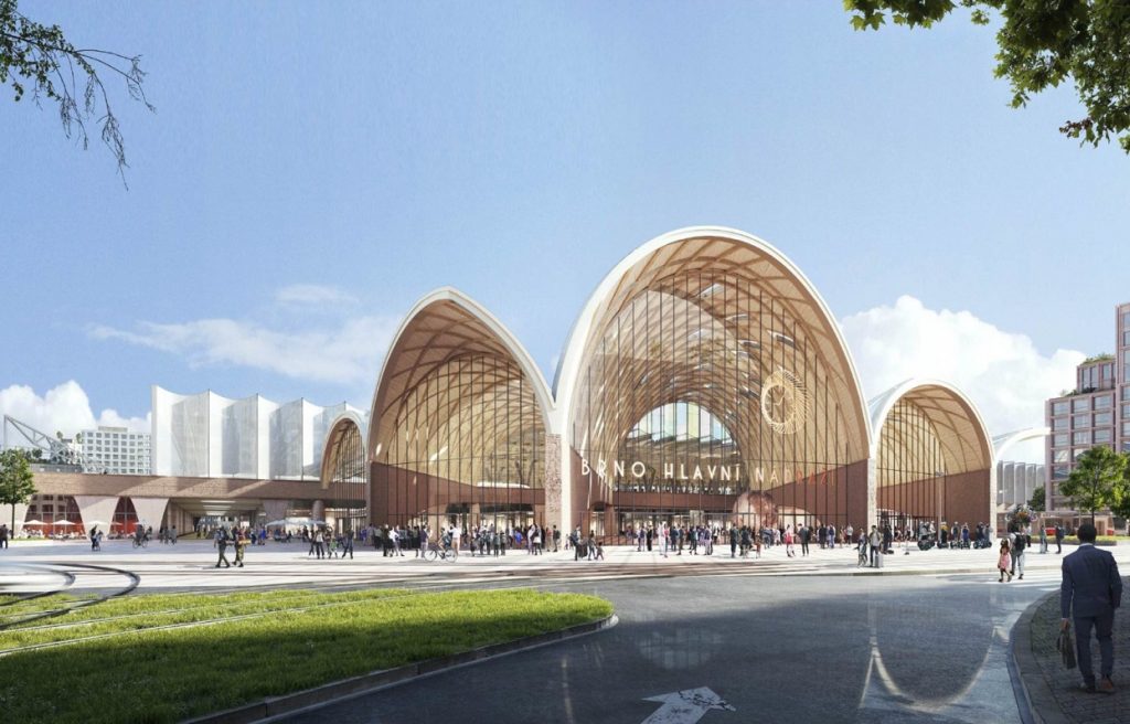 New Brno Railway Station Awarded At International BLT Built Design Awards 2025