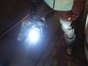 Courier On Electric Unicycle Flees Police To Deliver His Food On Time
