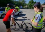 Police Step Up Inspections On Cyclists To Ensure Use of Correct Safety Equipment