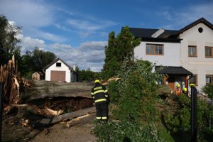 Tornado Hits Village In Northern Moravia, Causing Millions of Crowns In Damage
