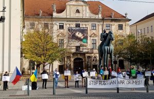 Ukrainian Protests in Brno: The Poignant Arsenal of the Ordinary