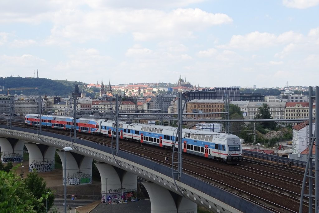 Hundreds Board Trains In Czech Republic To Cast Vote In Slovak Election