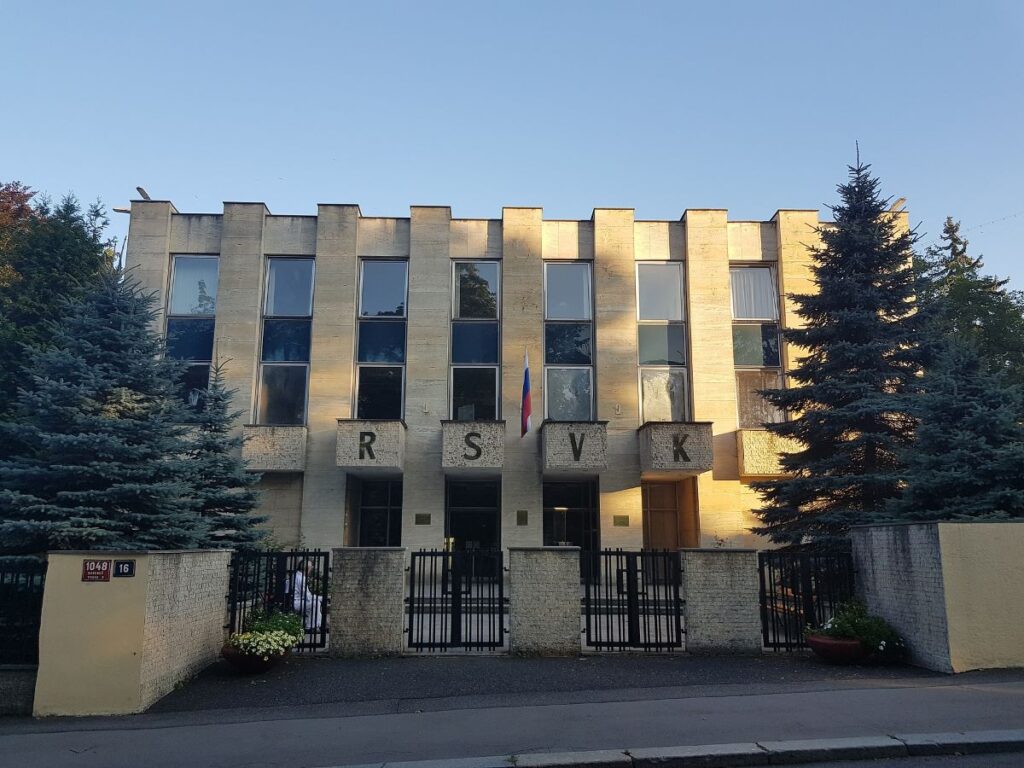 Molotov Cocktails Thrown At Russian Centre for Science and Culture in Prague