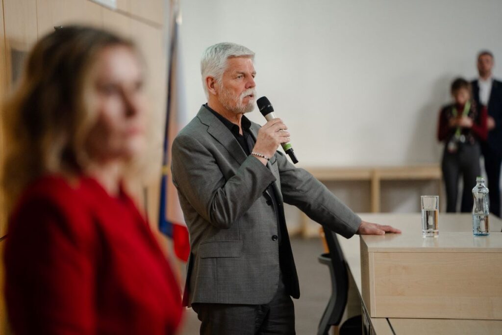 President Pavel Insists On Attending NATO Summit During Discussion With MENDELU Students in Brno