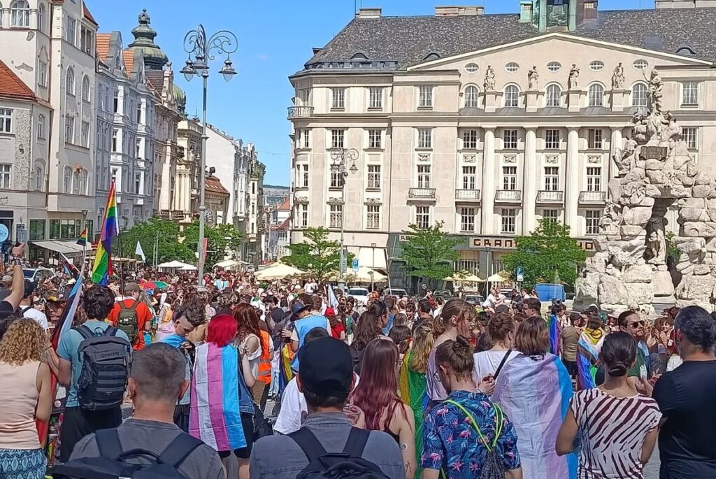 Brno Sees 3,000 Marchers Turn Out For Pride Parade